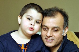 Ayesha and her dad Nadeem