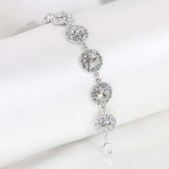 Jewellery Sofia bracelet - Crystal #0 default thumbnail
