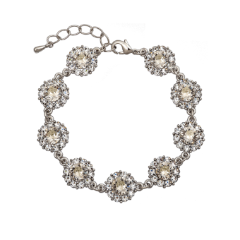 Jewellery Sofia bracelet - Crystal #1 thumbnail