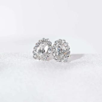 Jewellery Petite Moon Earrings - Silvershade (Silver) #0 default thumbnail