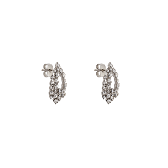 Jewellery Petite Alice earrings - Crystal #1 thumbnail