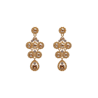 Jewellery Petite Kate earrings - Golden Shadow #1 thumbnail