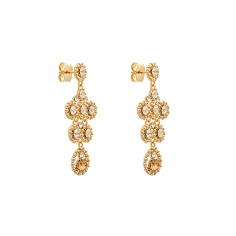 Jewellery Petite Kate earrings - Golden Shadow #3 thumbnail