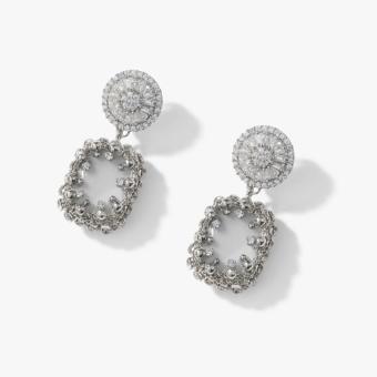 Jewellery Claudette Gemstone Drop Earrings White Moonstone #5 thumbnail