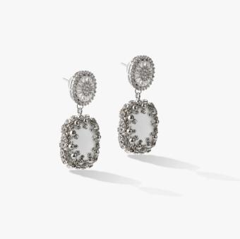 Jewellery Claudette Gemstone Drop Earrings White Moonstone #4 thumbnail