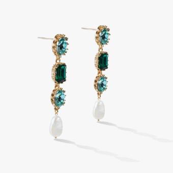 Jewellery Seraphina Jewel Cubic Zirconia Drop Earrings #3 thumbnail