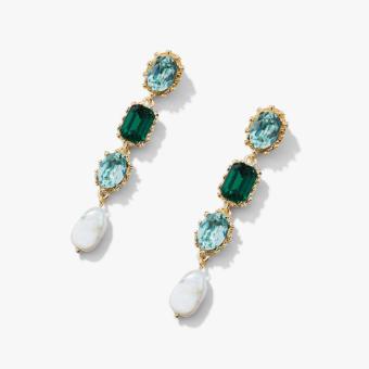 Jewellery Seraphina Jewel Cubic Zirconia Drop Earrings #4 thumbnail
