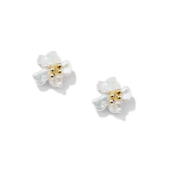 Jewellery Remi Fleur Pearl Stud Earrings #2 thumbnail