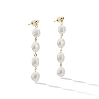 Jewellery Cecile Quatre Pearl Drop Earrings #2 thumbnail