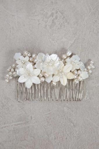 Headpieces Freshwater Pearl & Shell Comb #0 default thumbnail