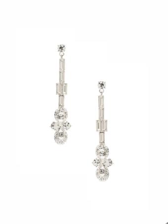 Jewellery Silver Crystal Earrings #3 thumbnail
